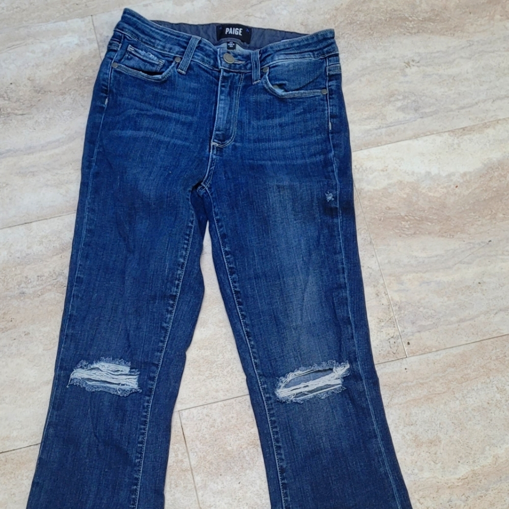 Paige Collette Crop Flare sz 25